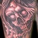 tattoo galleries/ - black and gray Uncle Sam Skull